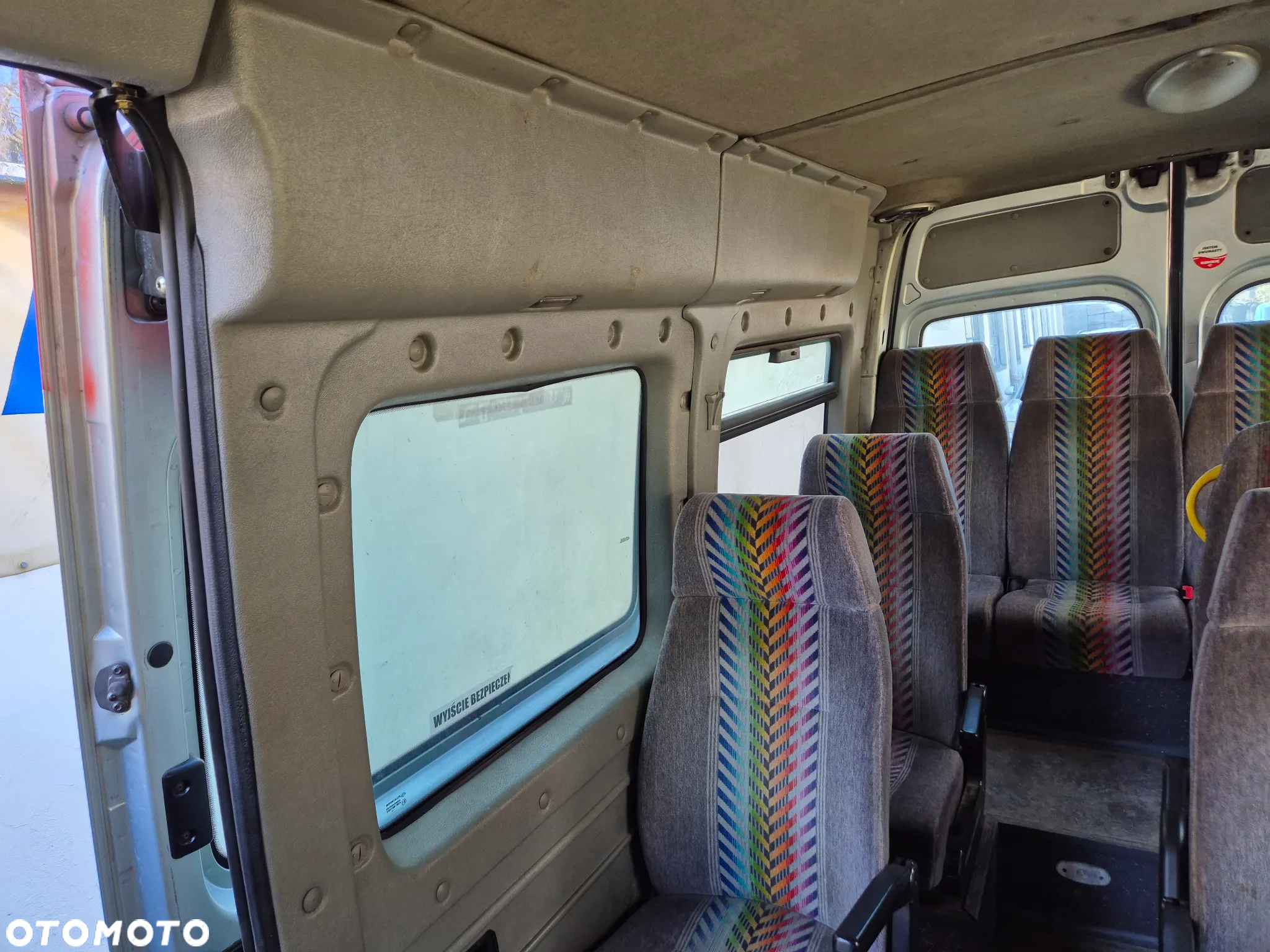 FOTELE WYBITKA ZABUDOWA AUTOBUS MAXI L3 H2 MASTER MOVANO MASCOTT 98-10r. - 12