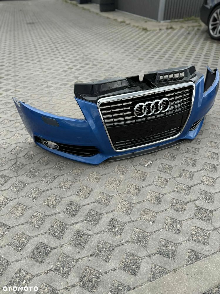 Audi A3 8P FL Lift Zderzak Przedni przód S-Line kompletny LX5V Xenon 08-12r - 6