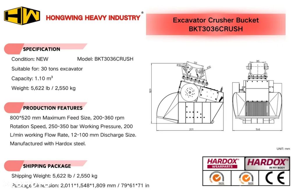 Inny HW BKT3036CRUSH - 6