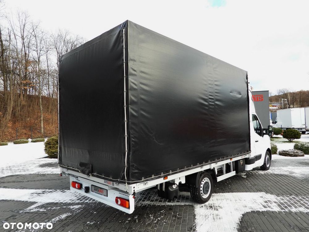 Renault MASTER PLANDEKA 9 PALET WEBASTO TEMPOMAT LEDY PNEUMATYKA KLIMATYZACJA  165KM - 4