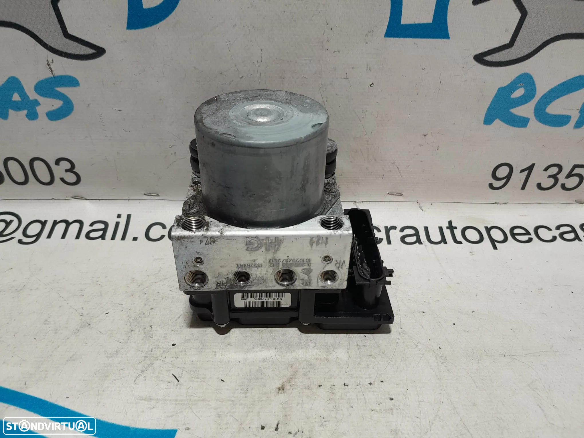 ABS MODULO BLOCO HIDRAULICO OPEL CORSA C X01 1.0i 60CV Z10XEP 0265800770 13182319 - 7