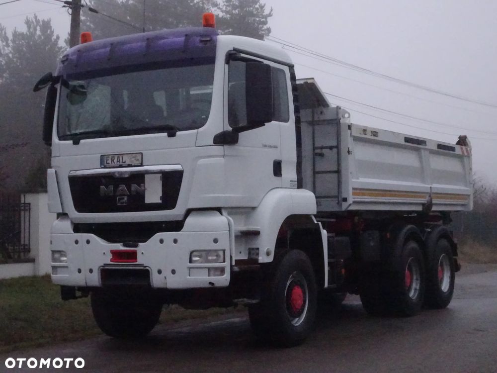 MAN TGS 26.480 6X6  Kipper Meiller 3-stronny Hydroburta stan idealny