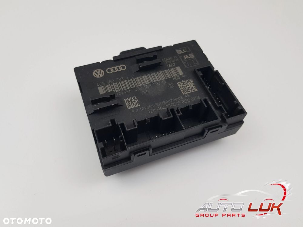 Sterownik Moduł drzwi Lewy Przód Audi A6 C7 4G8959793J - 1