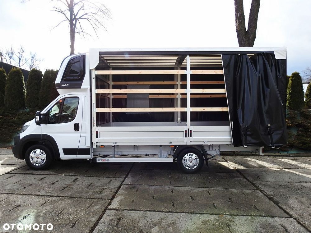 Fiat DUCATO NOWY PLANDEKA 10 PALET WEBASTO KLIMATYZACJA TEMPOMAT LEDY ASO  180KM - 9