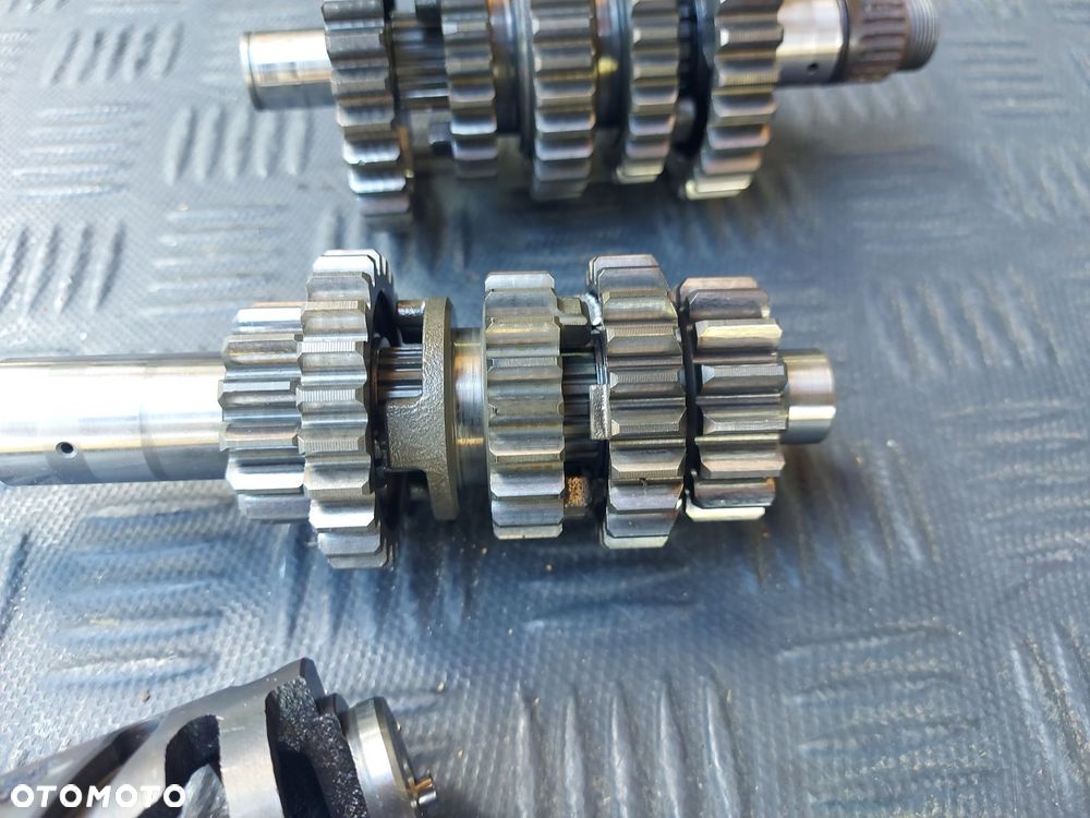 YAMAHA YZ-F 250 YZF YZ WR SKRZYNIA BIEGÓW WODZIKI WYBIERAK WAŁKI KPL GEAR BOX - 7