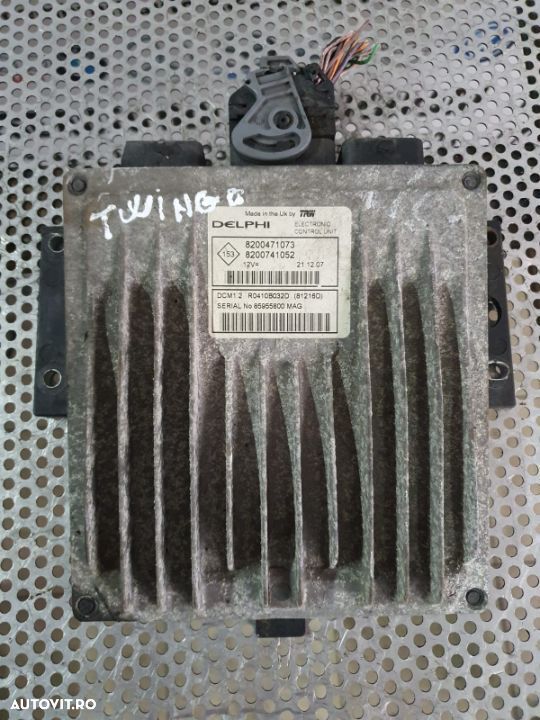 Calculator Motor Ecu Renault Twingo 2 1.5 Dci Euro 4 - 2