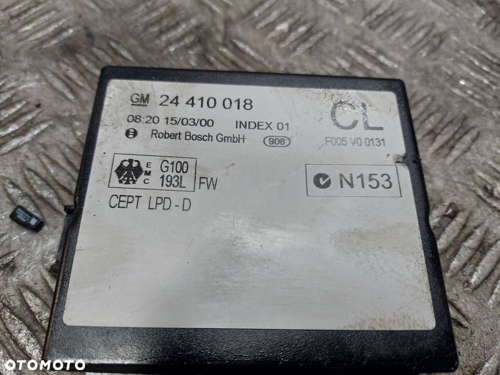 ZESTAW STARTOWY OPEL ASTRA G 1.6 16V 09355929 24410018 - 4