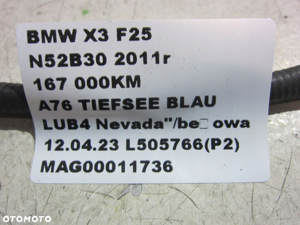 BMW X3 F25 N52 F10 3.0 SONDA LAMBDA 11787589138 - 7