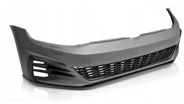 Zderzak Przod kpl kratki spoiler GTI GTD look Vw Golf VII 7 5g0 Lift 2017- - 2