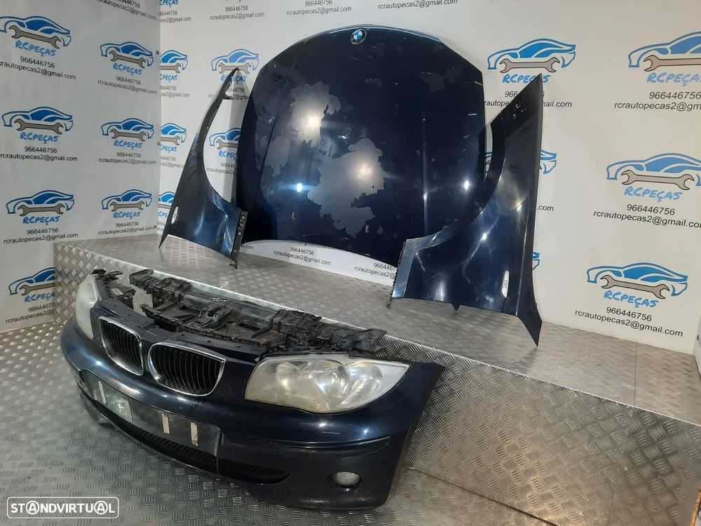 FRENTE COMPLETA BMW SERIE 1 E87 E81 PRE-LCI CAPOT PARACHOQUES GUARDA-LAMAS OTICAS RADIADOR VENTILADOR FRENTE FIBRA REFORÇO - 8