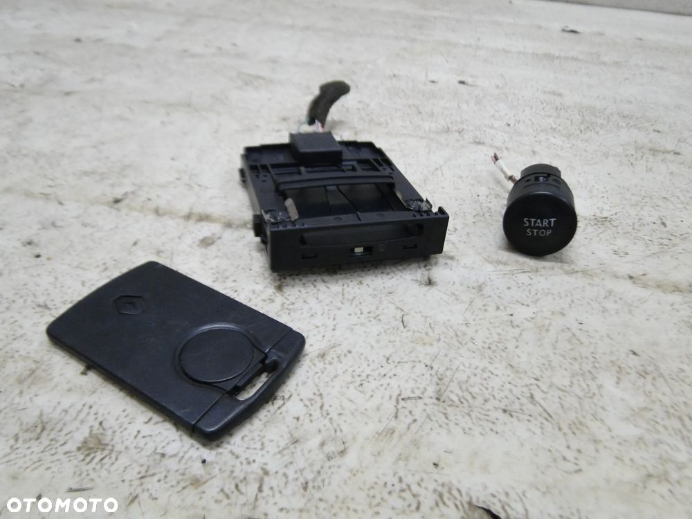 RENAULT MEGANE III 3 SCENIC III 3 STACYJKA KLUCZYK CZYTNIK KARTY KARTA 1.5DCI EUROPA - 1