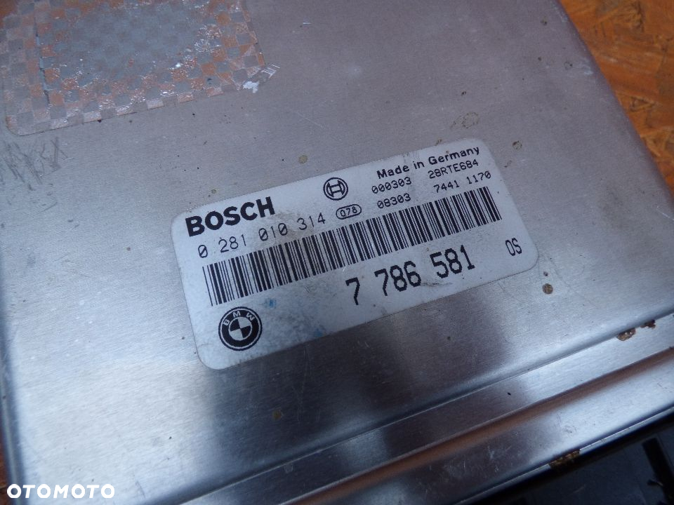 BMW E38 LIFT 730D M57 KOMPUTER SILNIKA EWS 7786581  7788016   7785540 - 6