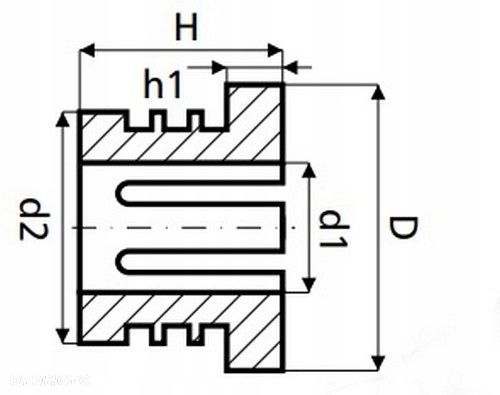 TULEJA TEFLONOWA LISTWY AUDI VW OPEL FORD BMW 28mm - 3