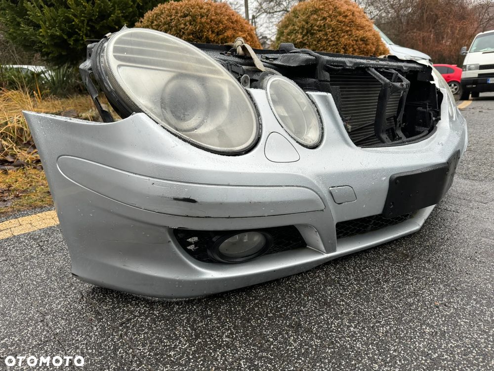 PRZÓD KOMPLETNY ZDERZAK PAS REFLEKTOR MERCEDES W211 LIFT FL - 3