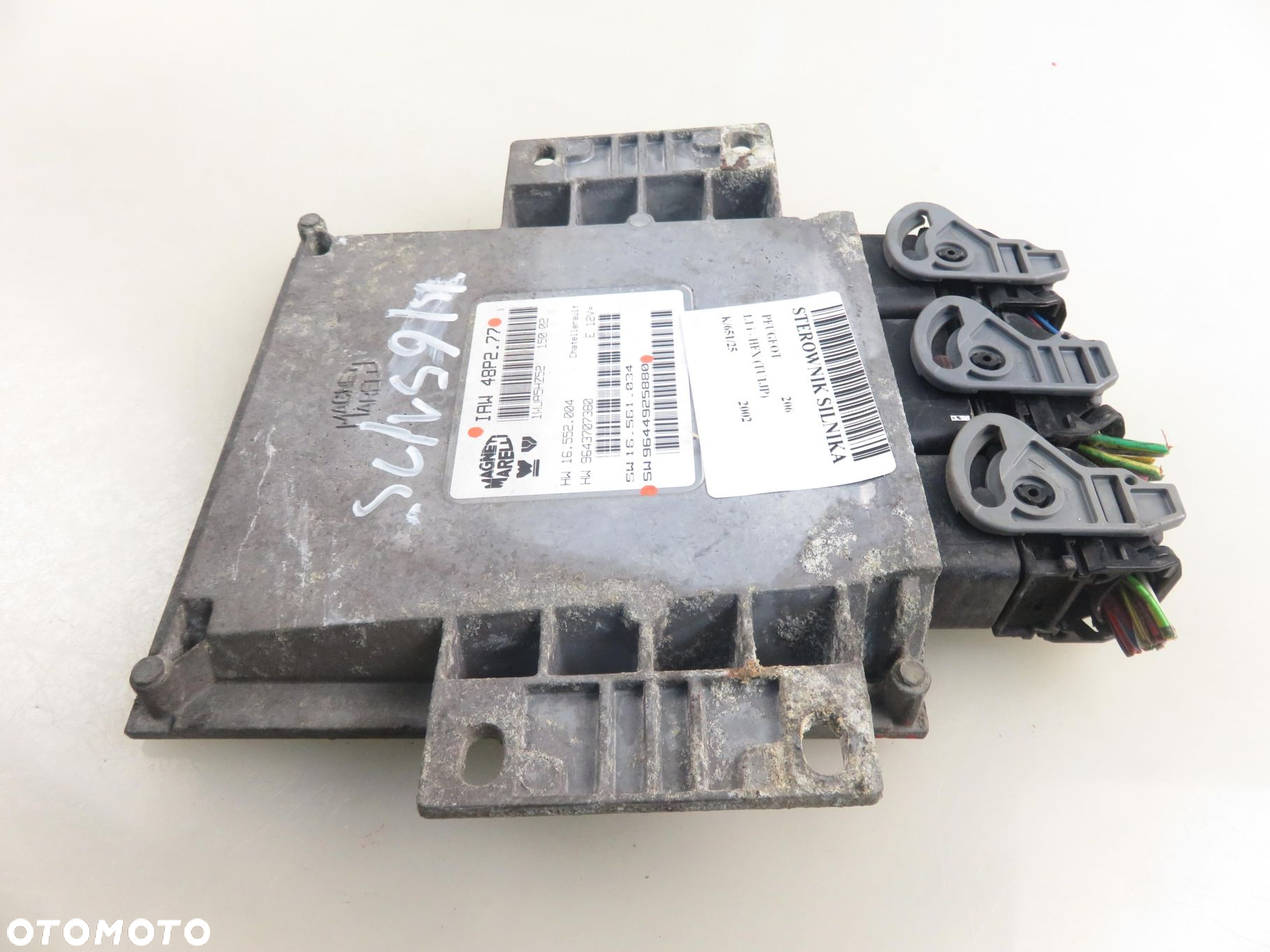 STEROWNIK PEUGEOT 206 1.1 i IAW48P277 SW9644925880 - 13