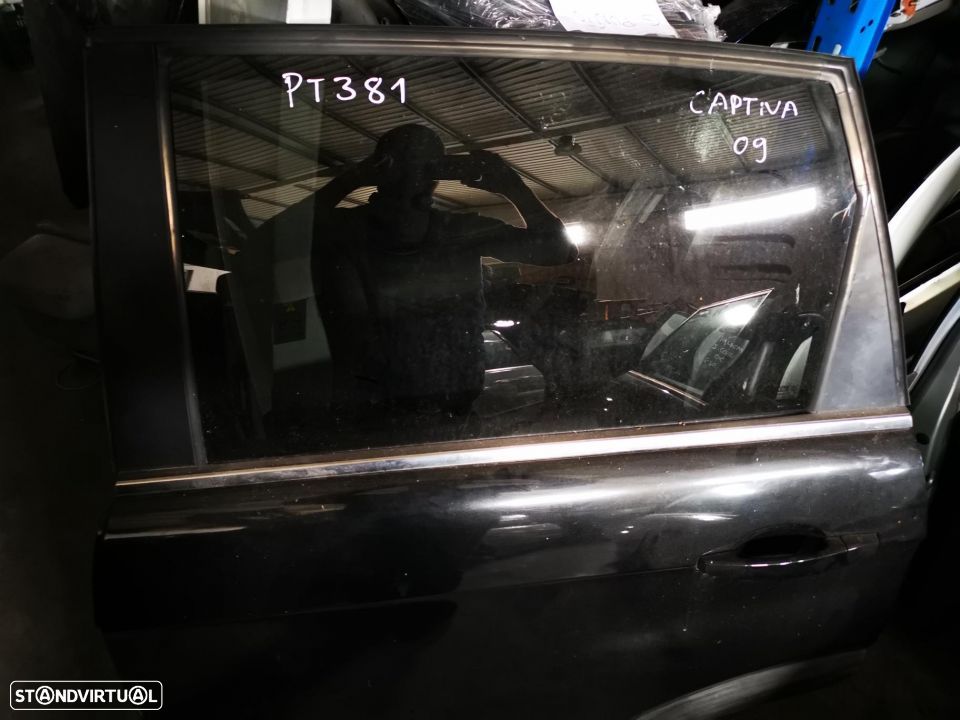 CHEVROLET CAPTIVA 2008 PORTA TRÁS ESQUERDA PT381 - 2