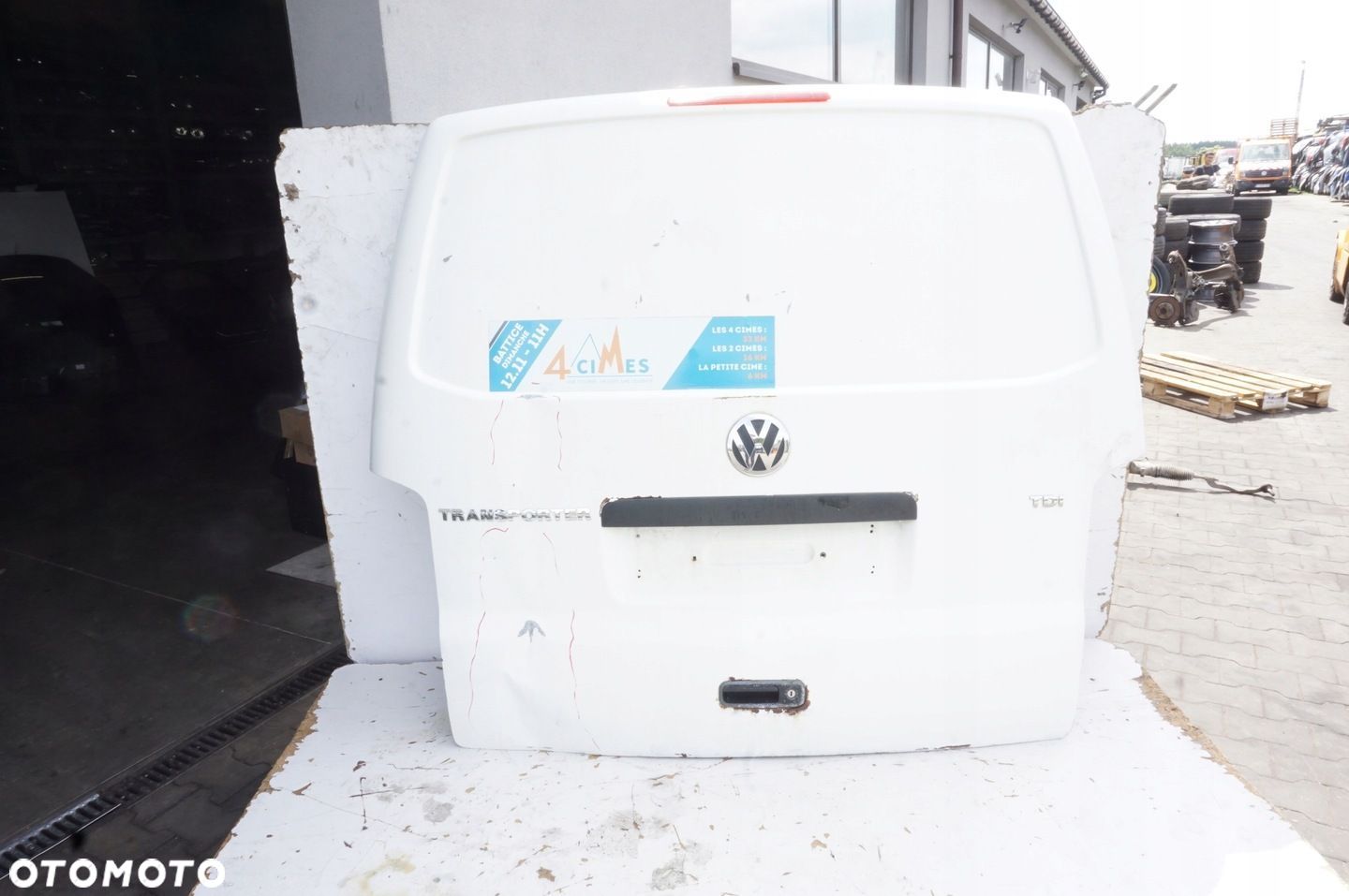 KLAPA TYŁ VOLKSWAGEN TRANSPORTER T5 - 1