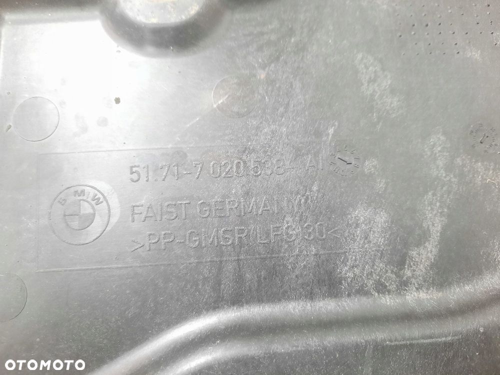 OSŁONA PODWOZIA TYŁ TYLNA PRAWA BMW 7 E65 - 3