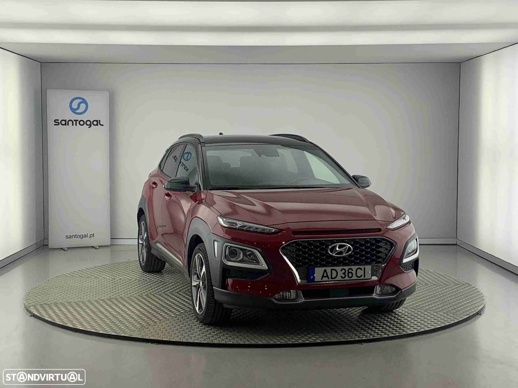 Hyundai Kauai 1.0 T-GDi Premium Pele/Tec.Vermelho - 1