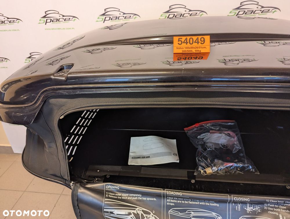 Bagażnik box dachowy Volvo Rozkładany, 300/500L 31399271 - 8