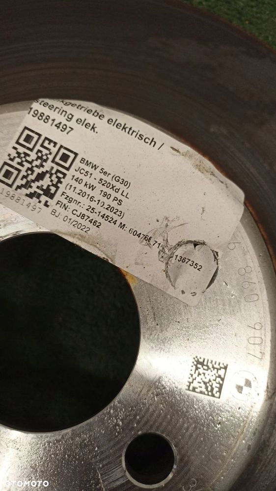 BMW X3 G01 G30 TARCZE HAMULCOWE KLOCKI PRZEDNIE PRZÓD 330X24 6860907 - 5