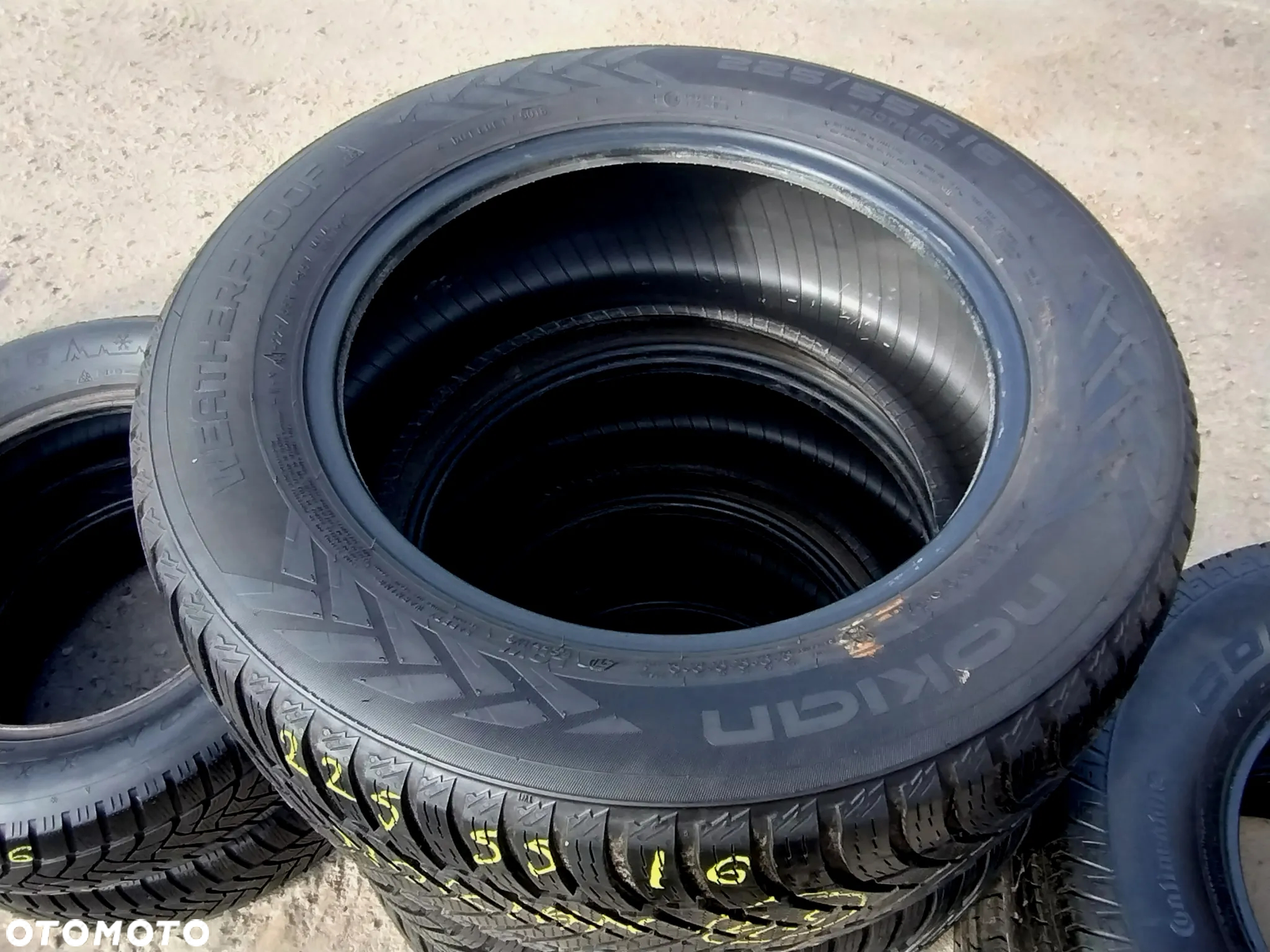 225/55R16 Opony Całoroczne Wielosezonowe NOKIAN WEATHERPROOF Legnica ALU-RAD 6,5mm 225/55 - 8