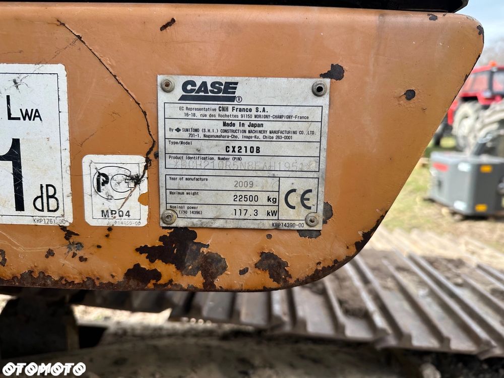 Case CX210B - 6