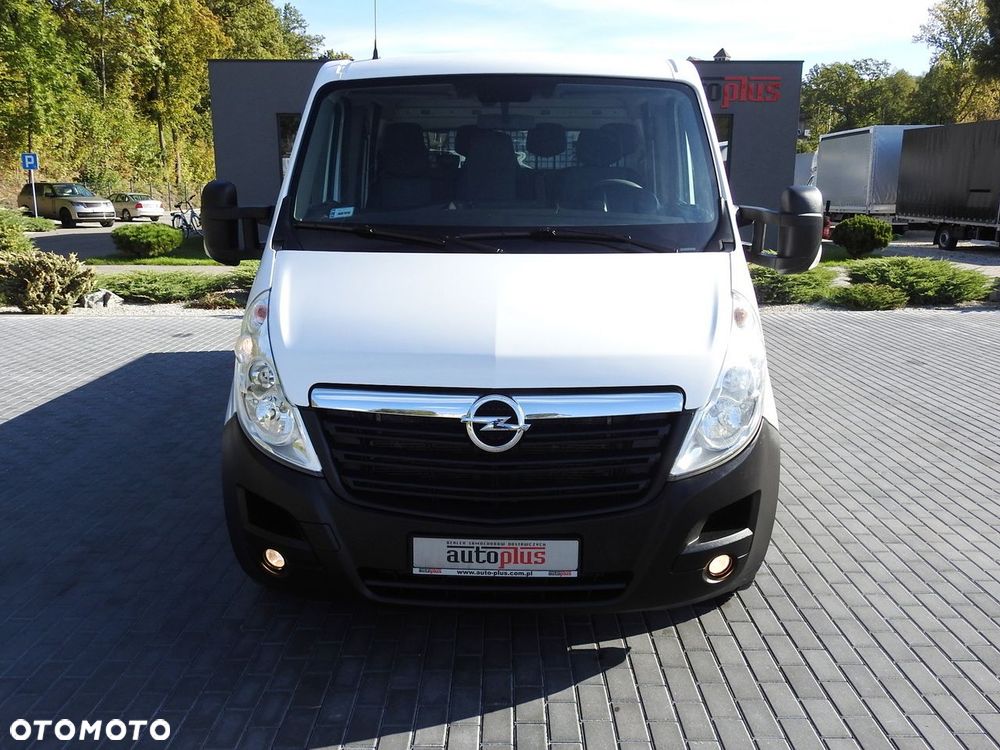 Opel MOVANO SKRZYNIA PODWÓJNA KABINA DOKA 7 MIEJSC TEMPOMAT KLIMATYZACJA  130KM - 6