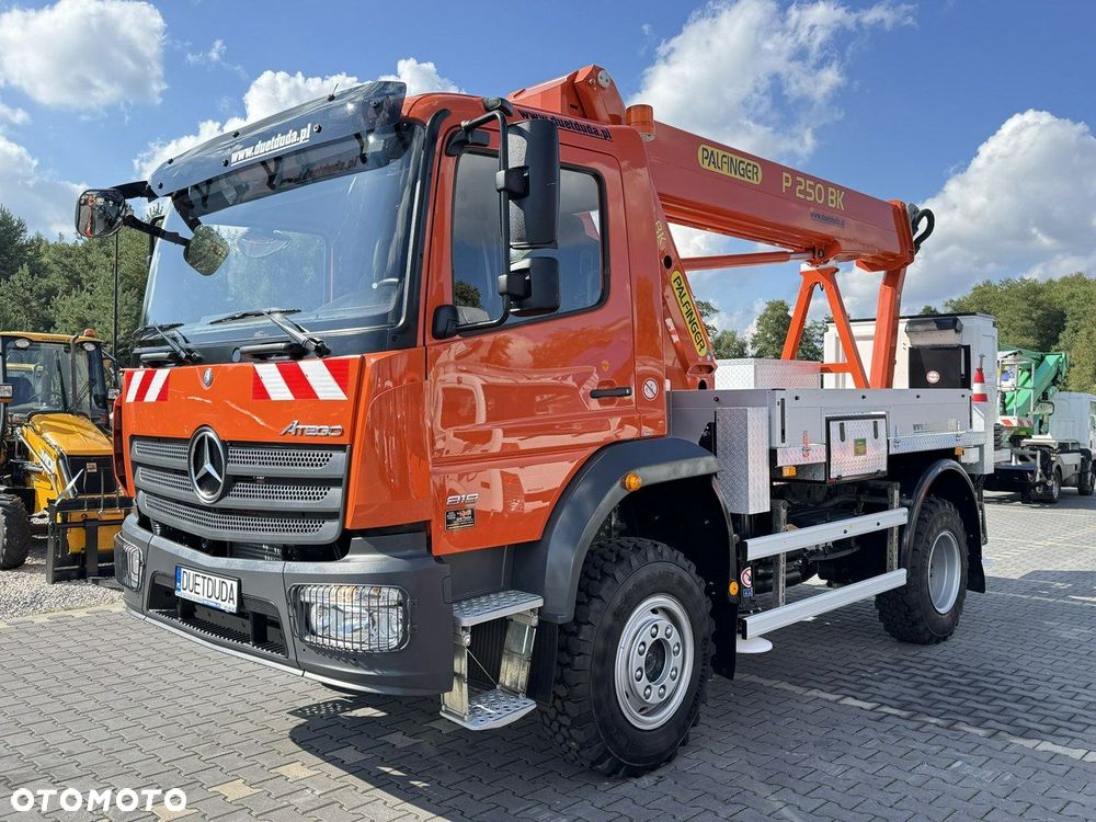Mercedes-Benz Atego 818 E6 4x4 Zwyżka PALFINGER P250 BK Podnośnik Koszowy - 11