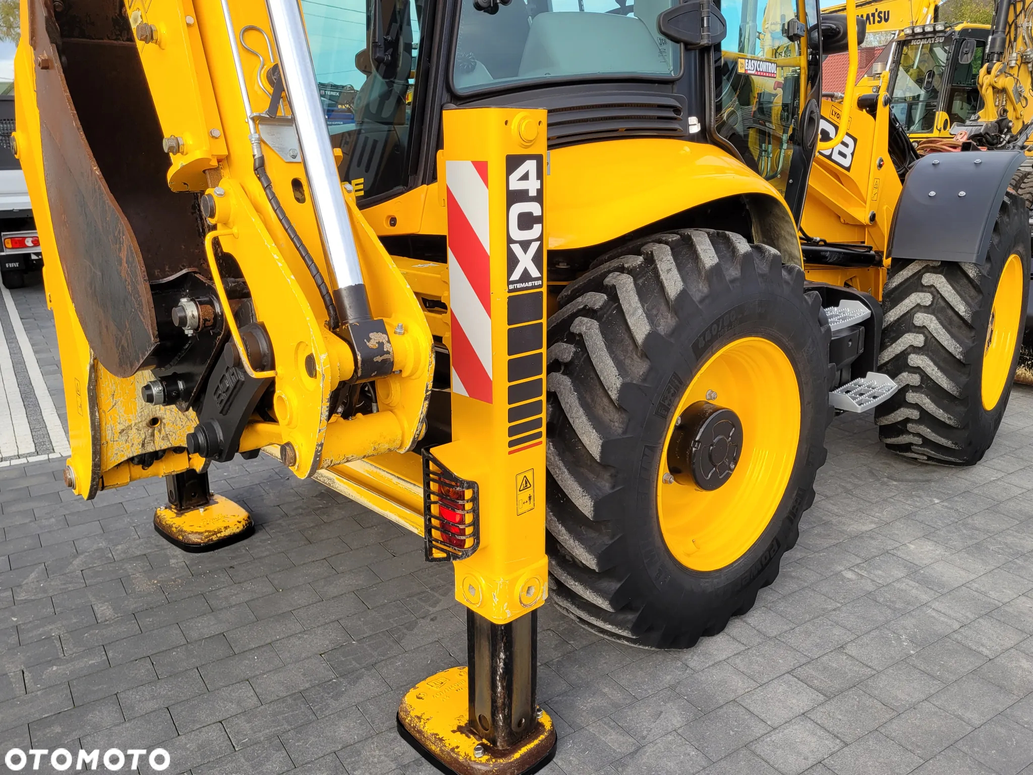 JCB 4CX PRO / jak NOWA / 1250h / joystick / - 13
