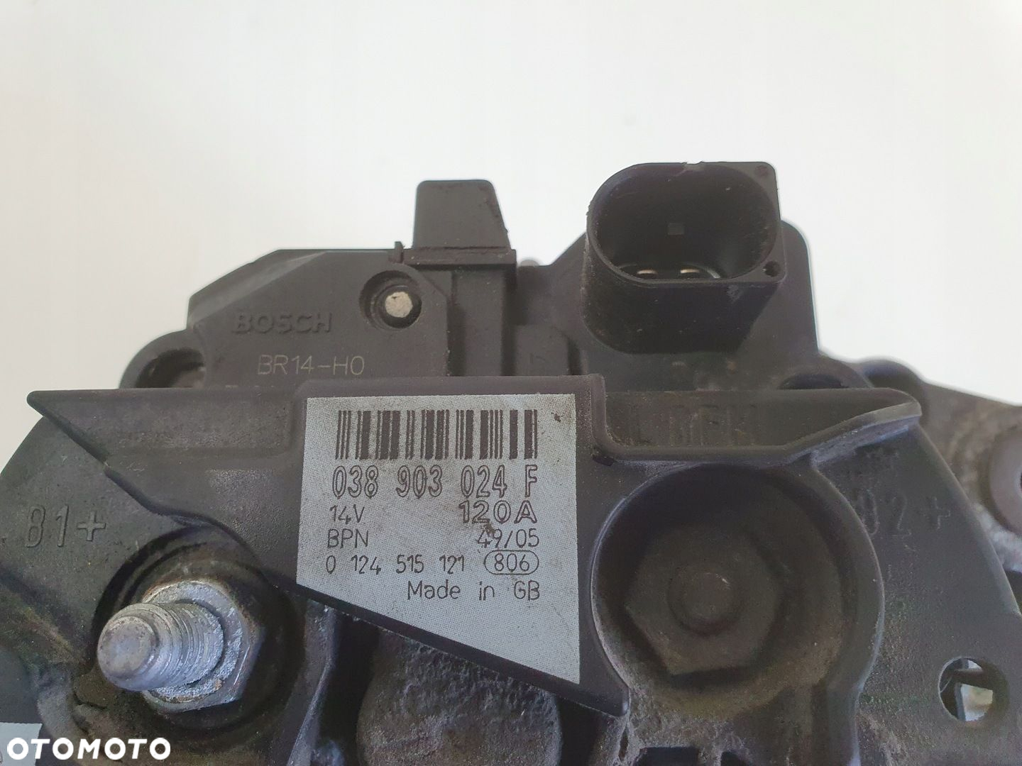 VW Transporter T5 2.0 8V ALTERNATOR 038903024F 120A - 2