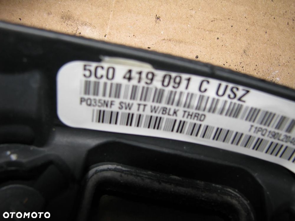 KIEROWNICA SKÓRA DSG ŁOPATKI VW GOLF VI KOMBI MULTIFUNKCJA - 7