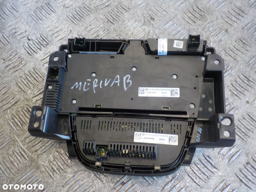OPEL MERIVA B PANEL RADIA CD400 PANEL NAWIEWU - 3
