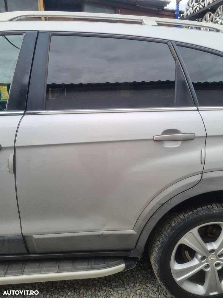 Usa Stanga Spate Chevrolet Captiva Facelift 2011 - 2014 SUV 4 Usi Switchblade silver ... - 1