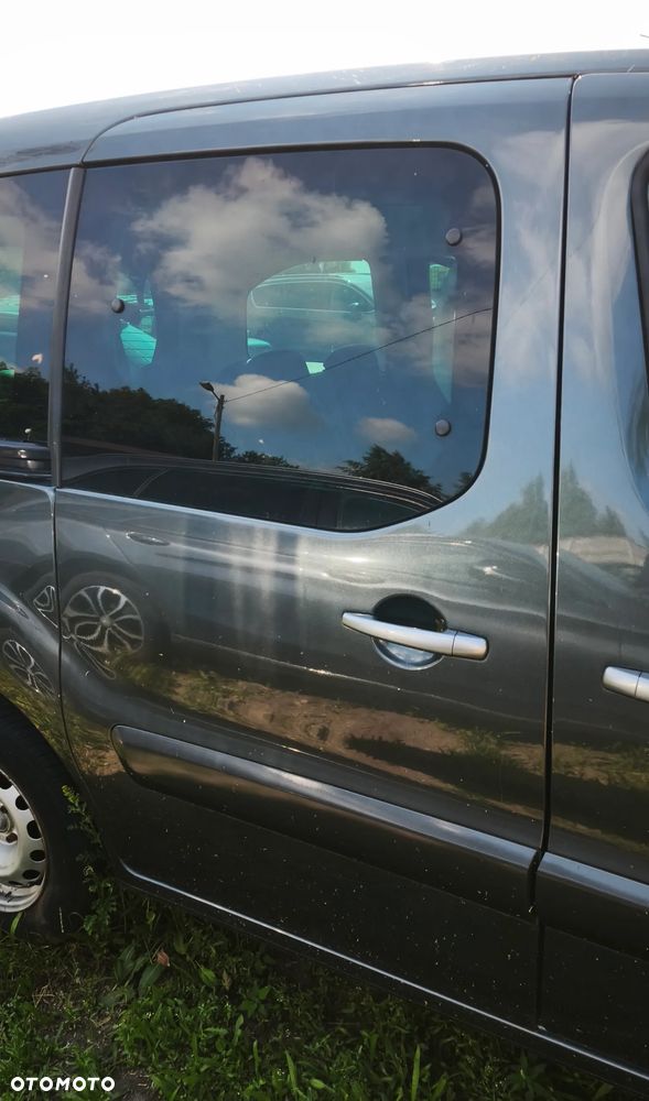 CITROEN BERLONGO III LIFT 16r DRZWI PRAWY BOK TYŁ PRZESUWNE GOŁE KTP - 1