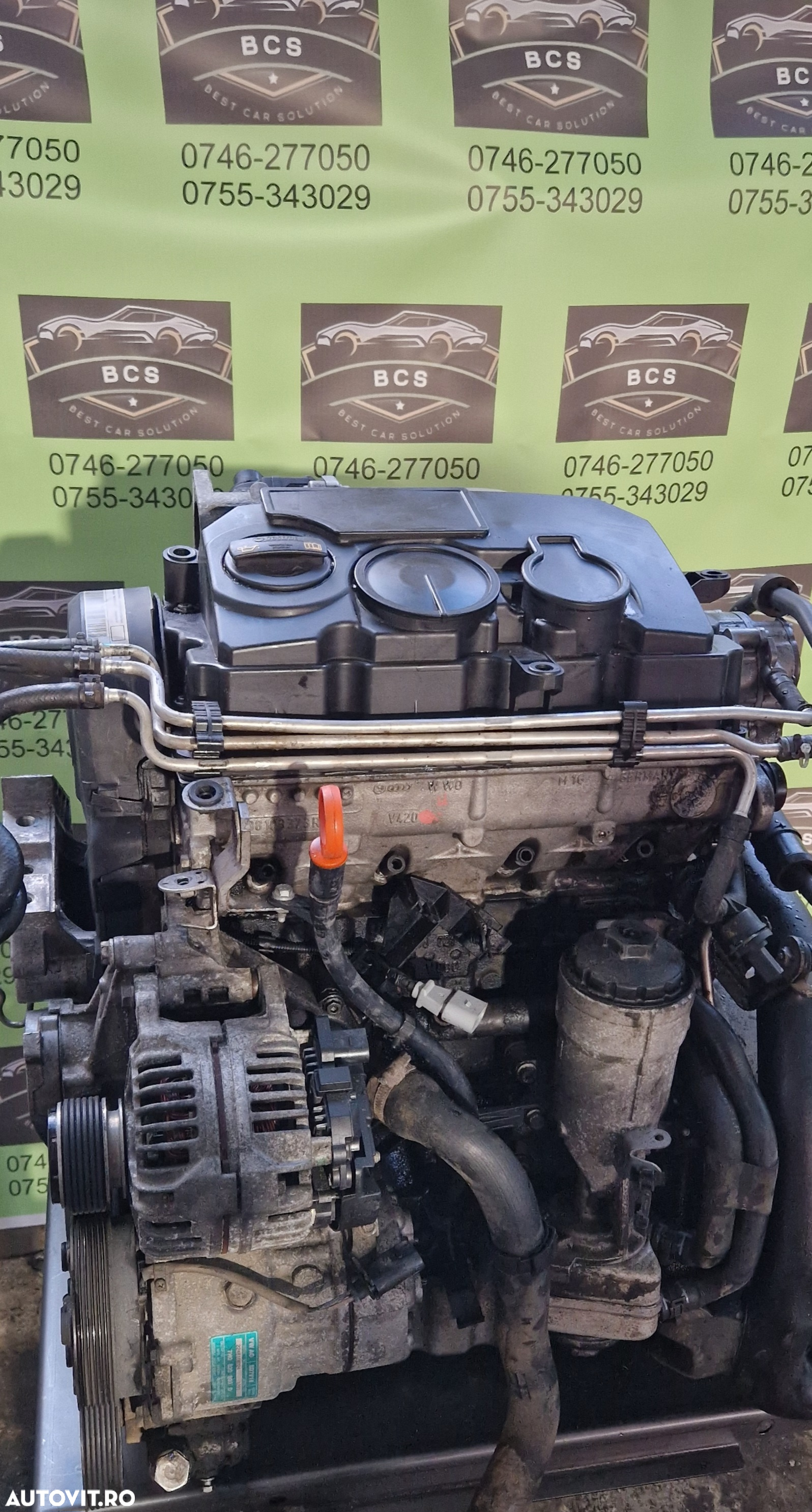 Motor VW Caddy 1.9 TDI cod BSU 75cp - 2