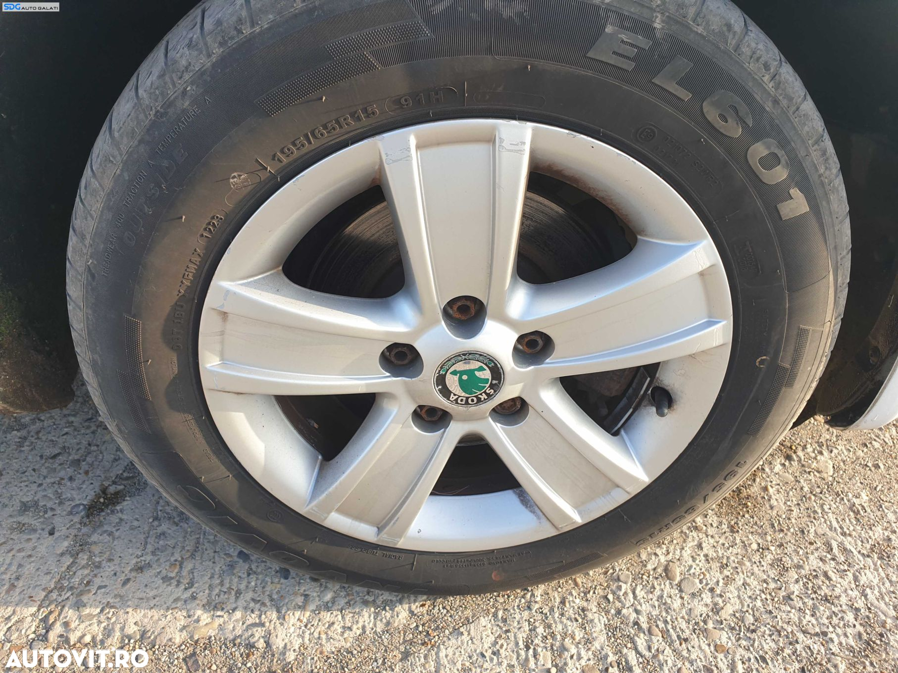 Set 4 Jante Roti Aliaj 195 65 15 R15 5x112 Audi A4 B6 2001 - 2005 [K0425] - 3