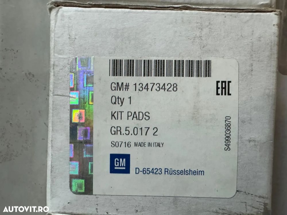 13473428 | Etrier Frana | Opel Astra J/ Mokka X - 1