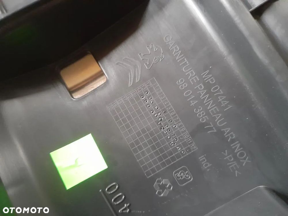 Osłona pasa tył progu  Peugeot 2008 I chrom 9801438577 - 7