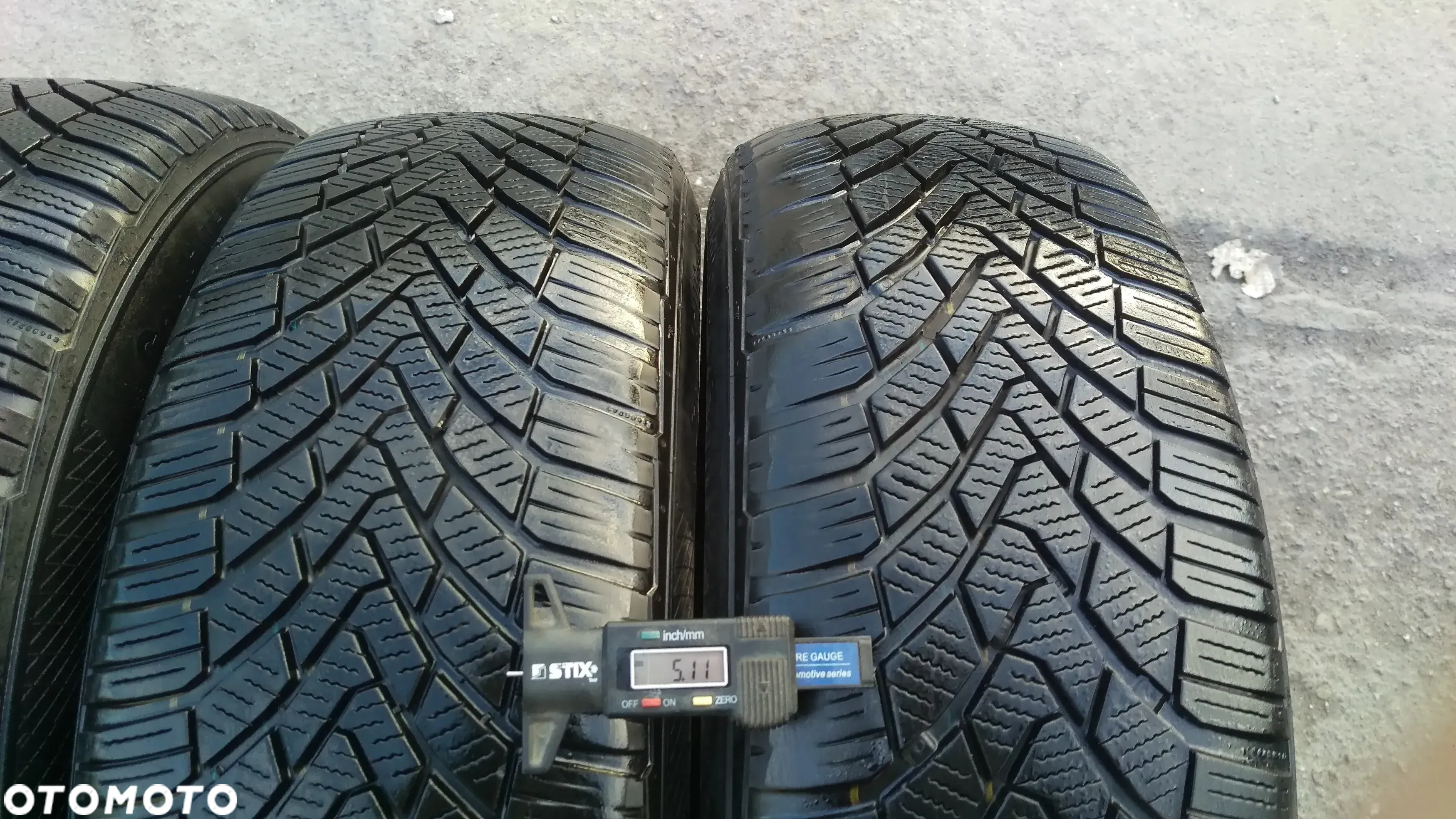 205/55R16 Opony Zimowe Zima CONTINENTAL ContiWinterContact TS850 5mm Legnica ALU-RAD 205/55 - 3