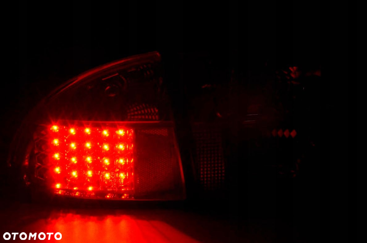 Lampy tyl ne kpl Led Diodowe Diody Tuning Red White Seat Leon I 1 1m 99-04 - 5
