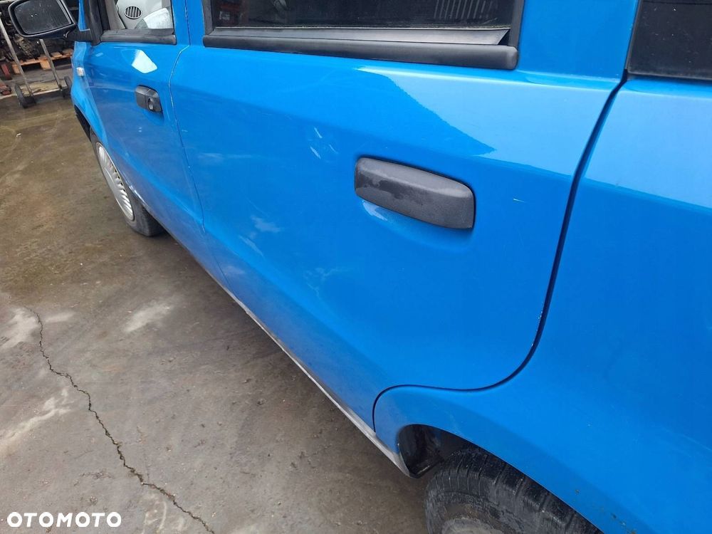 DRZWI KOMPLETNE LEWY TYŁ FIAT PANDA II 734/A 03-12r HB 5D - 6