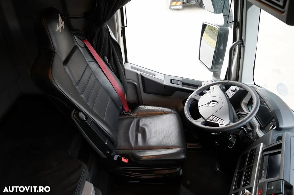 Renault T 520 / TEAM ALPINE 60/99 / RETARDER / JANTE DIN ALIAJ / PIELE / EURO 6 - 28