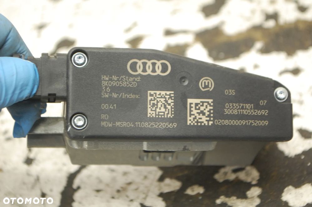 RYGIEL BLOKADA KIEROWNICY 8K0905852D AUDI A4 B8 A5 - 3