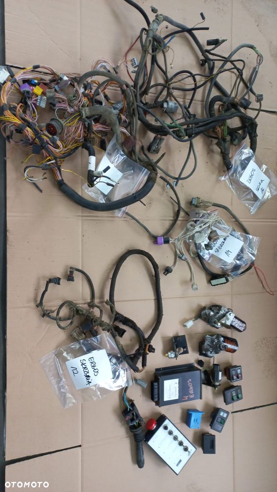 renault ergos instalacja elektryczna wiazka silnik wycieraczek przełacznik  komputer sterownik - 2