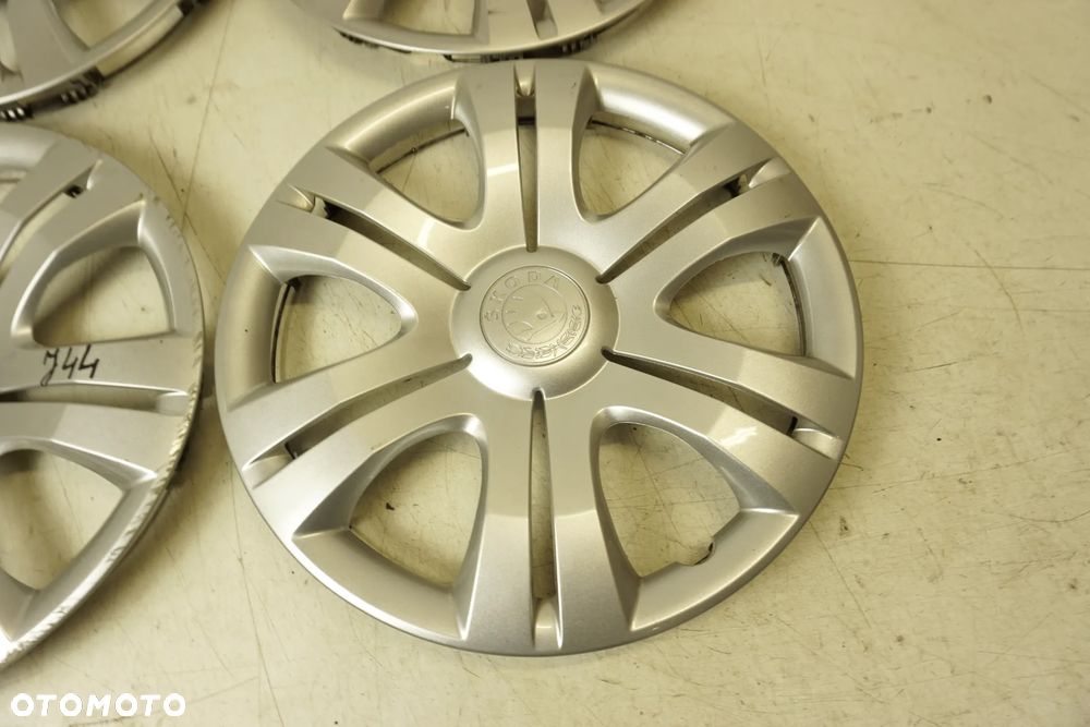Kołpaki dekle 15 SKODA  Oryginał - 5