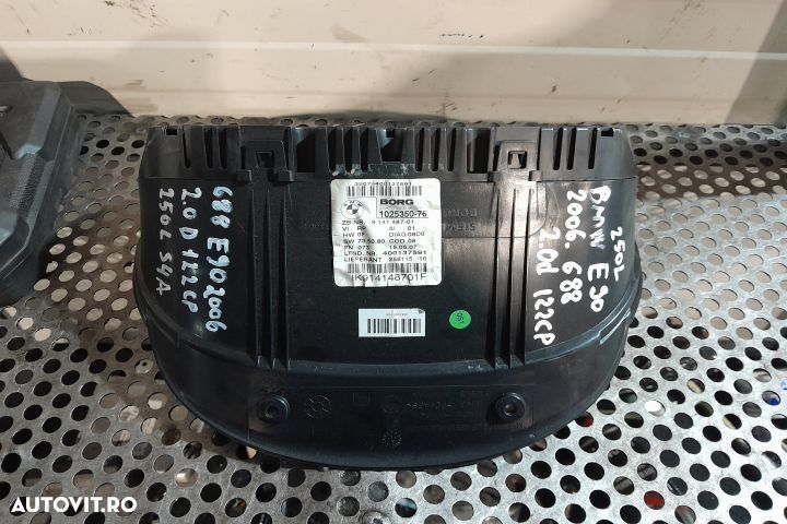 Ceasuri bord 9141487 BMW Seria 3 E90 [2004 - 2010] Sedan 318d MT (122 - 2