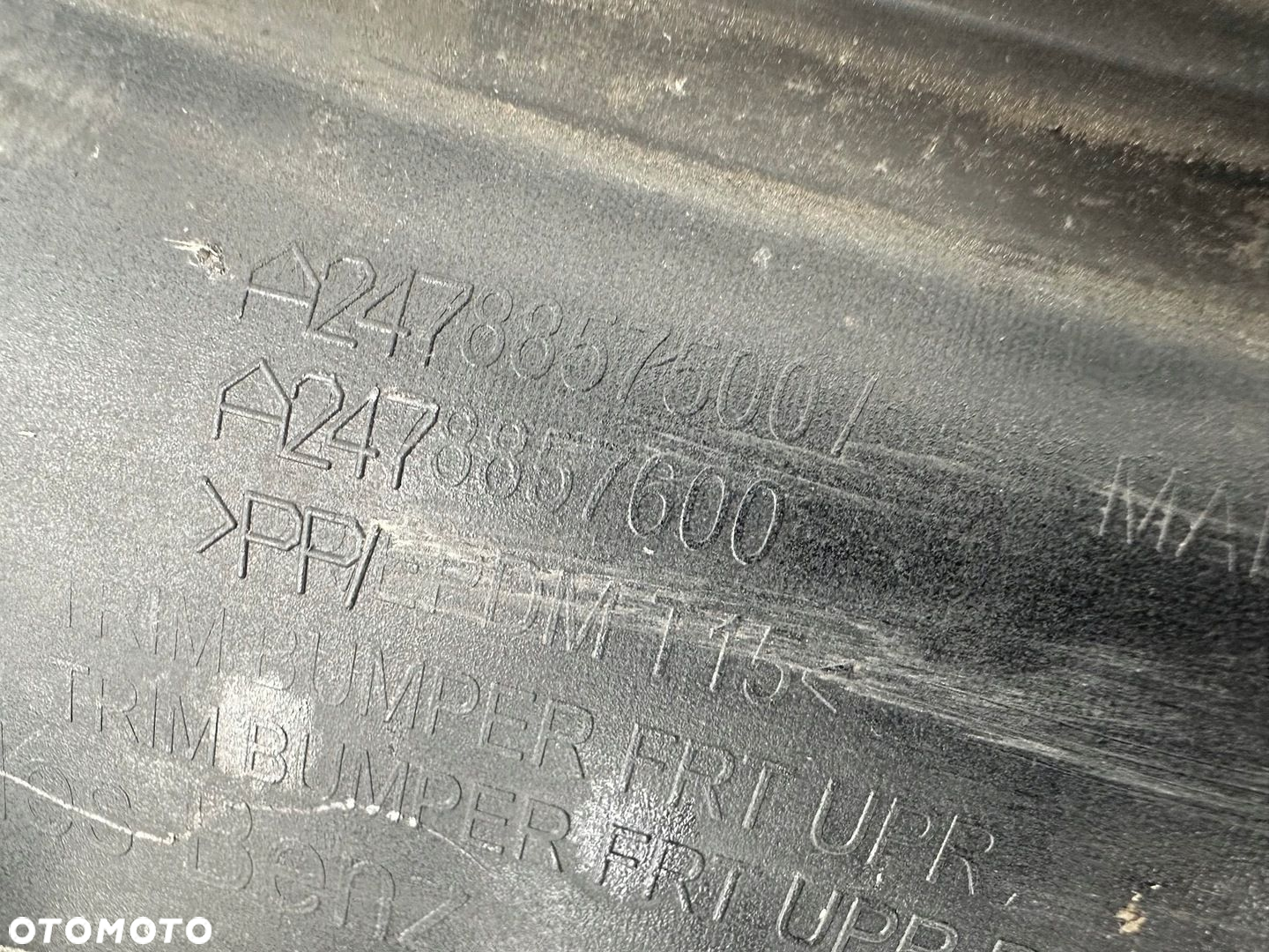 ZDERZAK PRZÓD PRZEDNI MERCEDES GLB W247 X247 2019- ZWYKŁY A2478857500 CAŁY - 7