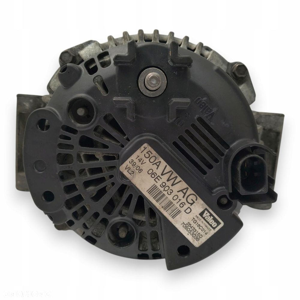 ALTERNATOR Audi A6 C6 A4 B7 2.0 TFSI 06E903016D VALEO - 6