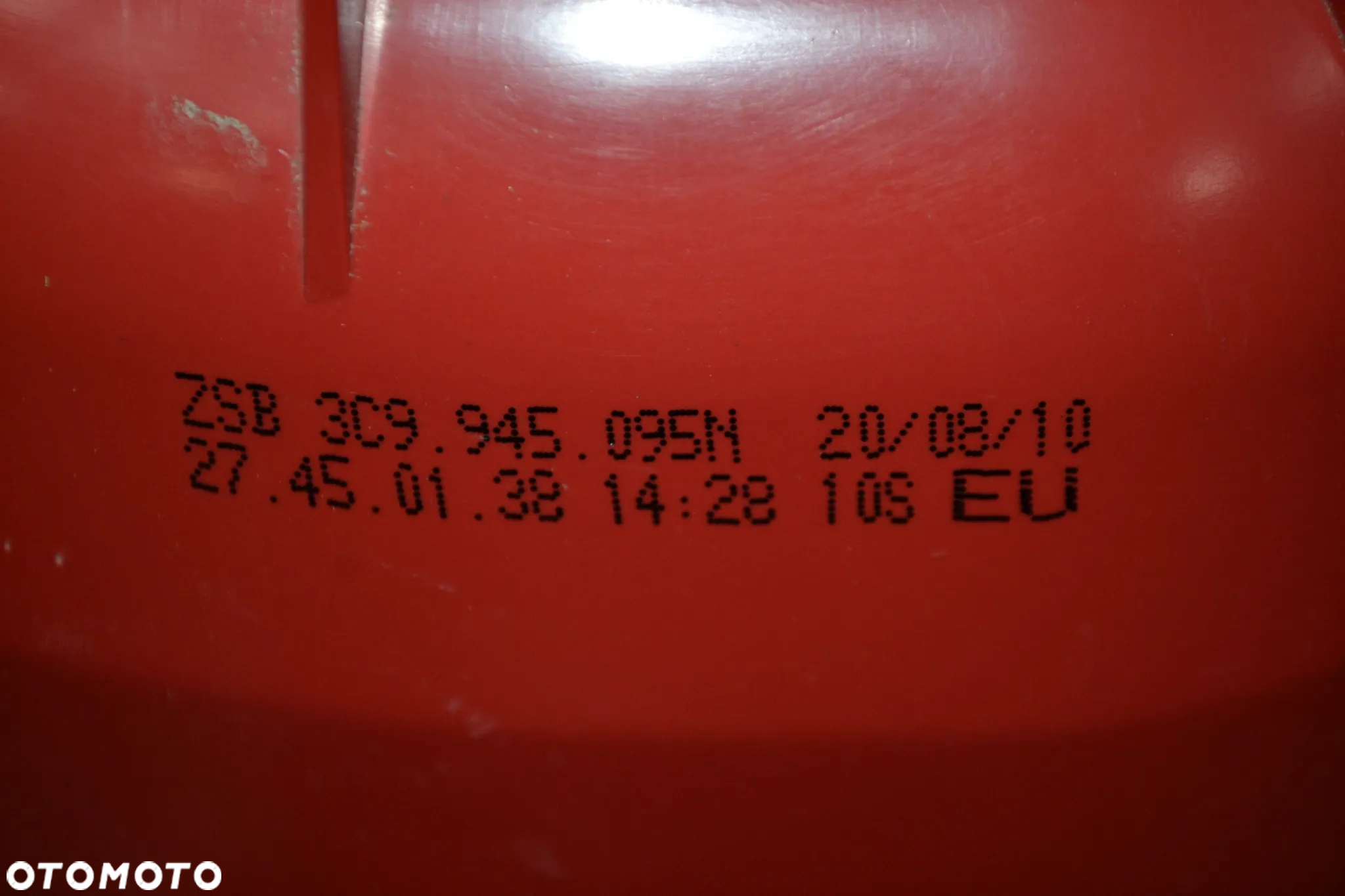 VW PASSAT B6 KOMBI LAMPA TYŁ TYLNA LEWA W BŁOTNIK ORYGINAŁ 3C9945095N - 4